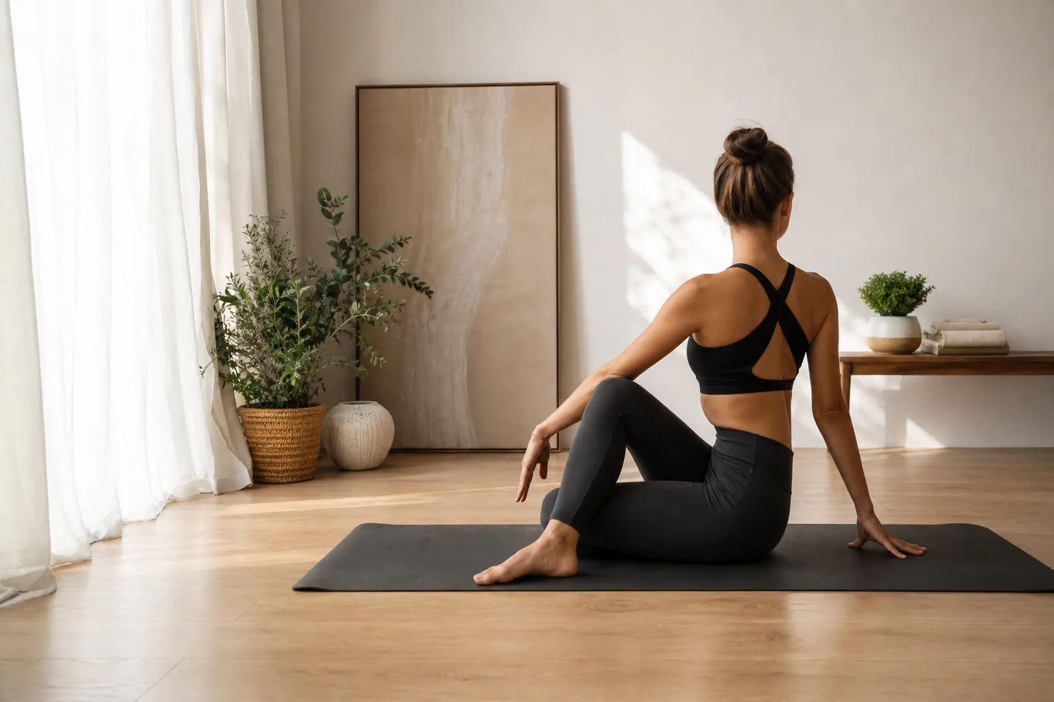 Y a-t-il des conseils pour pratiquer le yoga à domicile ?