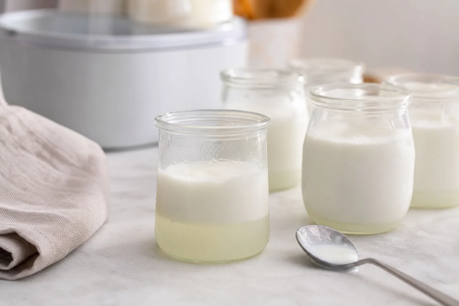 Yaourts maison trop liquides malgré la yaourtière : causes et solutions